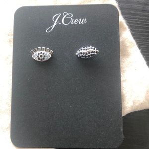 J. Crew Eye & Lip Stud earrings